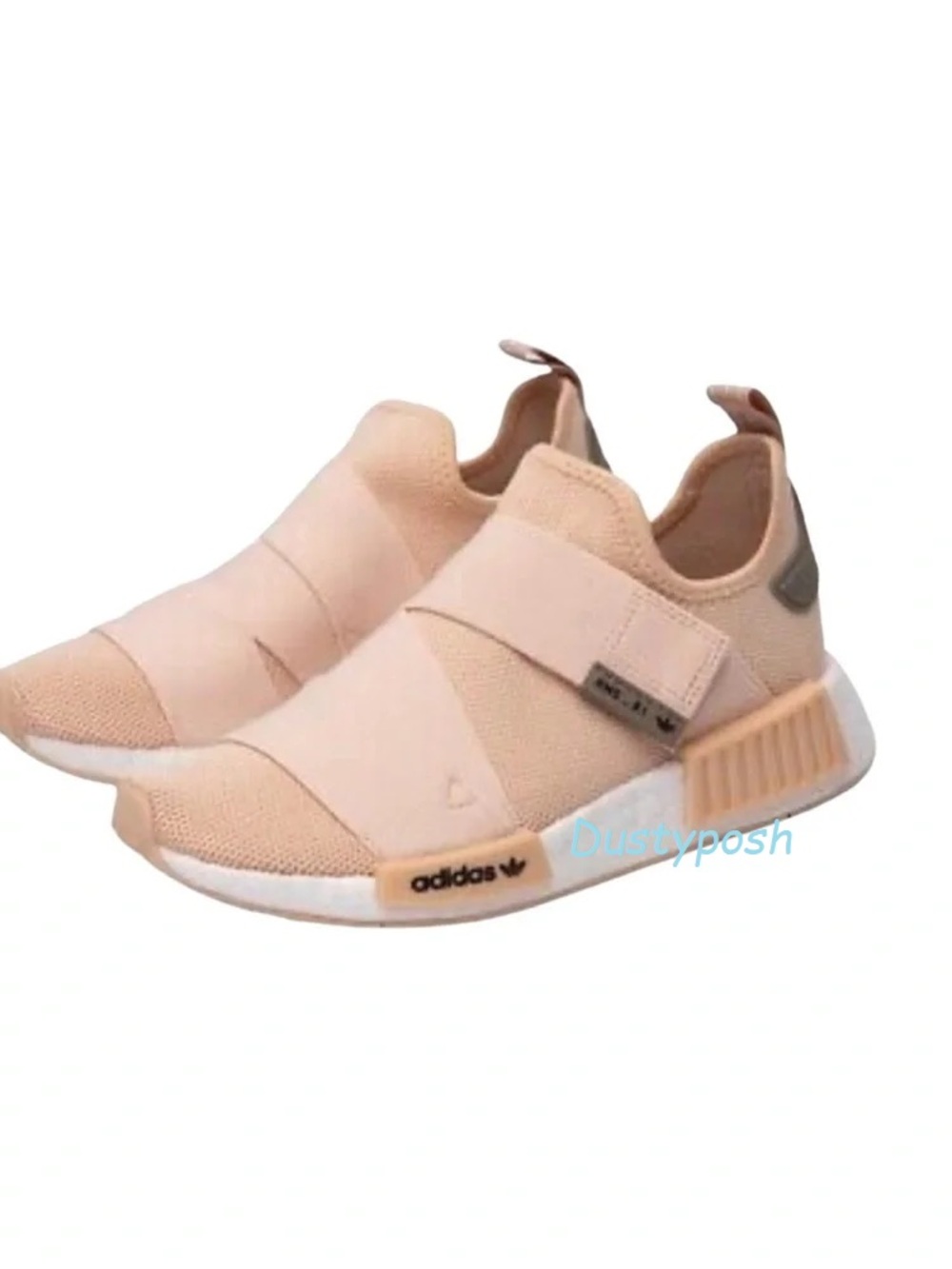 Adidas Women's NMD R1 Strap Halo Blush Cloud womens size 7.5 NEW Rare Running